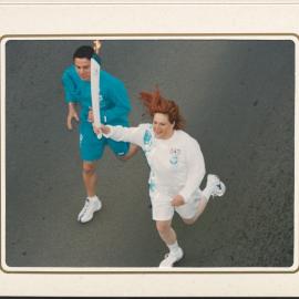 Torch relay runner, Sydney 2000 Olympics