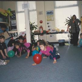 School holiday activity, 2000 Olympics, Max Webber library