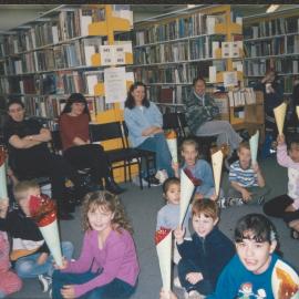 School holiday activity, 2000 Olympics, Max Webber library