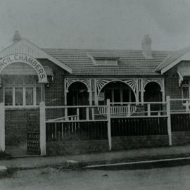 Blacktown Shire Council Chambers, 1912 - 1939