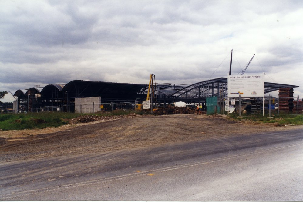 Blacktown Leisure Centre, Stanhope, under construction