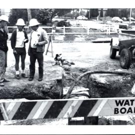 Sewerage works corner of Coates Street and Fuller Street, Mount Druitt