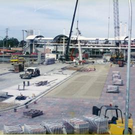 Construction of a new rail and bus interchange at Blacktown