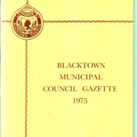 Blacktown Municipal Council Gazette, 1975