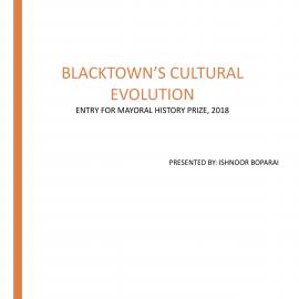 Blacktown's Cultural Evolution, 2018