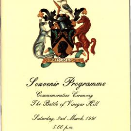 The Battle of Vinegar Hill - Commemorative ceremony 1991