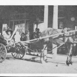Horse and cart, Main Street Blacktown