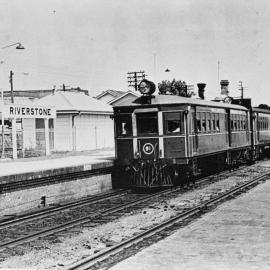 Rail Motor at Riverstone Railway Station