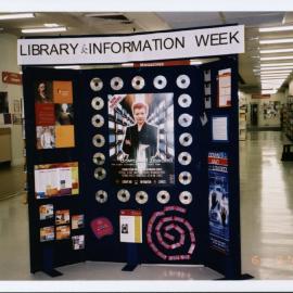 Library Information Week display, Max Webber Library