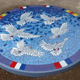 Anzac Centenary Mosaics - Peace
