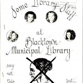 Some library staff at Blacktown Municipal Library
