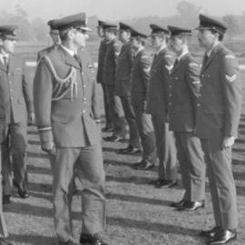 Visit of Air Vice Marshall Radford to RAAFTUS Wallgrove