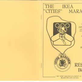 Ikea "Cities"  Marathon Results Book, 1984