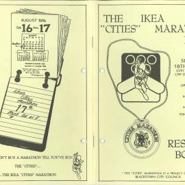 The Ikea "Cities" Marathon Results Book, 1985