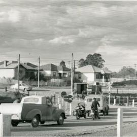 Temporary railway crossing, Blacktown