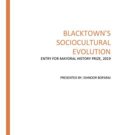 Blacktown's Sociocultural Evolution