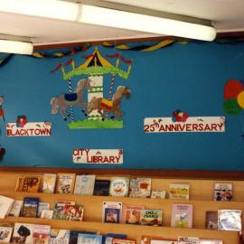 25th Anniversary of Blacktown City Library, Display