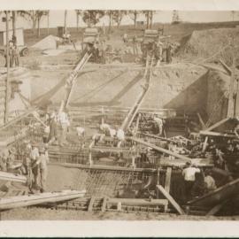 Construction at Prospect Reservoir, Prospect