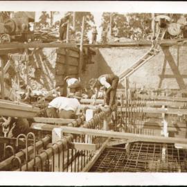 Construction at Prospect Reservoir, Prospect