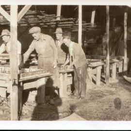 Workers at Prospect Reservoir site