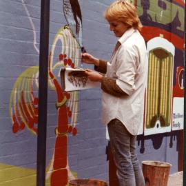 Max Webber Library Blacktown, mural