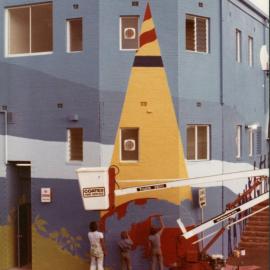Max Webber Library Blacktown, mural