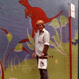 Max Webber Library Blacktown, mural