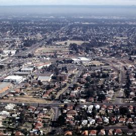 Blacktown Ring Road construction, aerial view
