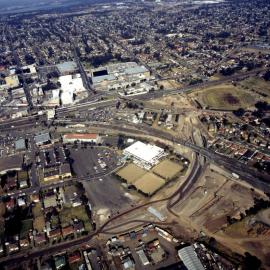 Blacktown Ring Road construction, aerial view