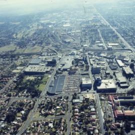 Blacktown Ring Road construction, aerial view