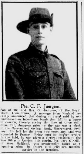 Juergens, Connell Frederick